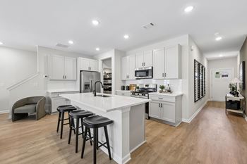 Large kitchen island